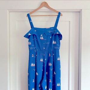ModCloth Sailboat Jumpsuit